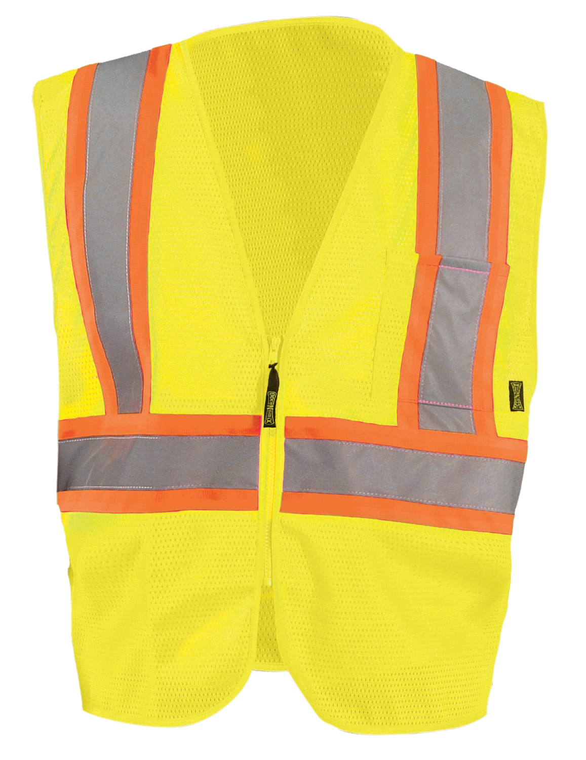 Picture of Occunomix ECO-IM2TZ MESH TWO-TONE VEST w/ZIPPER