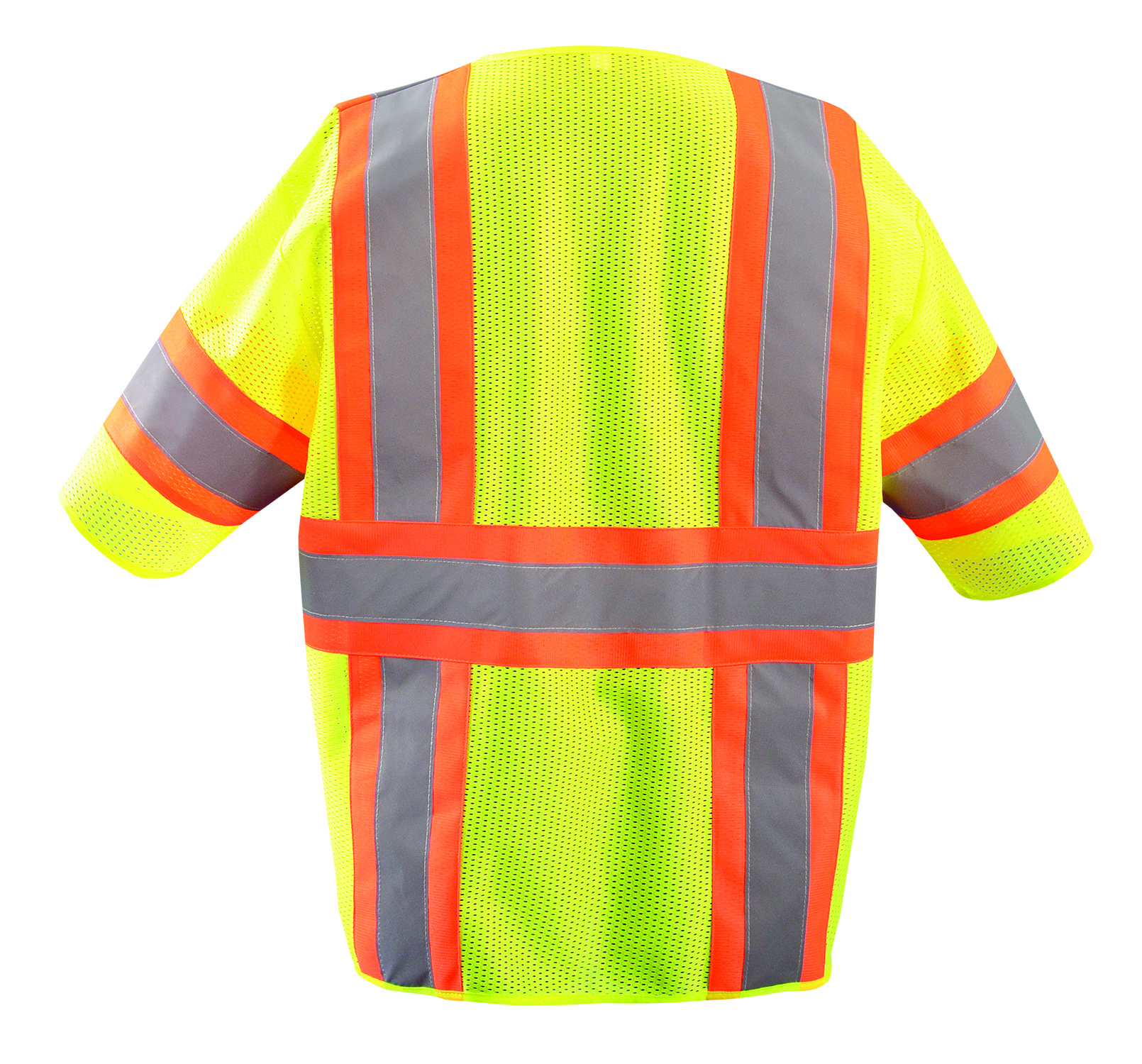 Picture of Occunomix ECO-IMZ32T MESH TWO-TONE VEST w/ZIPPER