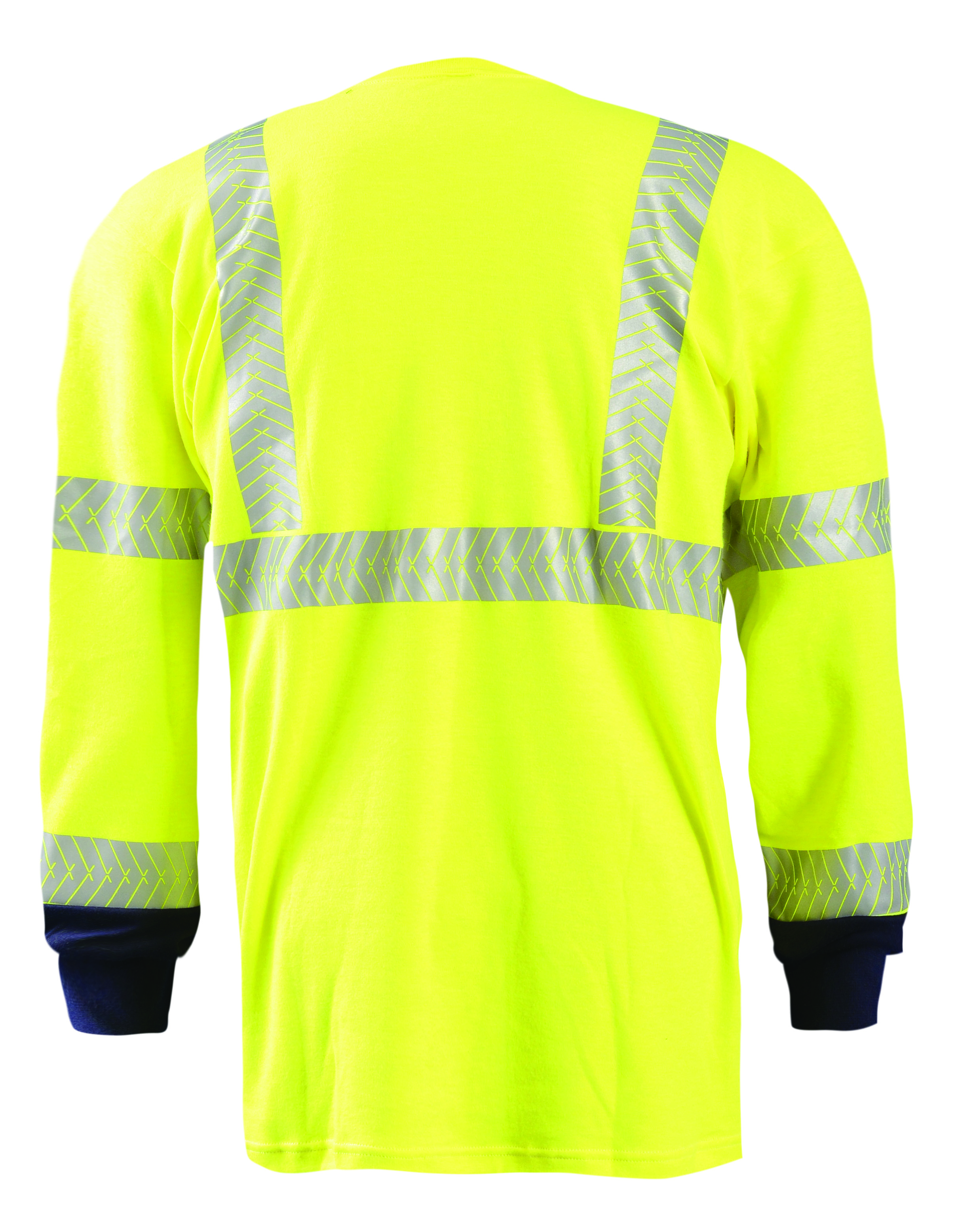 Picture of Occunomix FR-TM2243 FLAME RESISTANT DUAL CERTIFIED NAVY BOTTOM w/OCX™ PATENTED SEGMENTED REFLECTIVE & POCKET *
