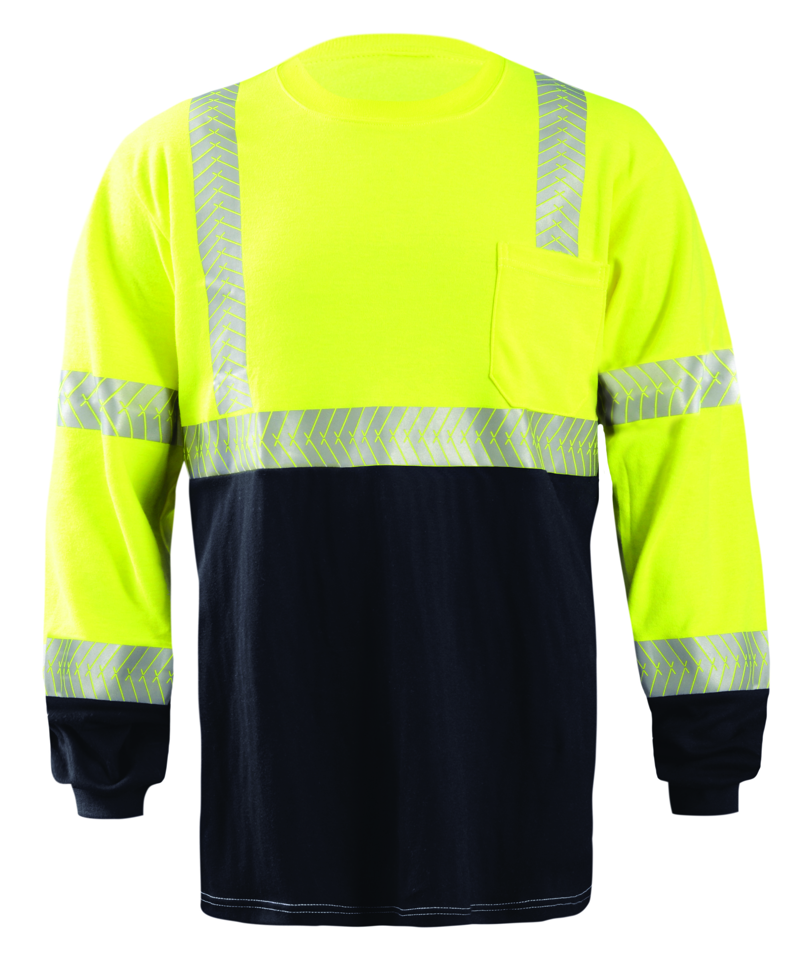 Picture of Occunomix FR-TM2243 FLAME RESISTANT DUAL CERTIFIED NAVY BOTTOM w/OCX™ PATENTED SEGMENTED REFLECTIVE & POCKET *
