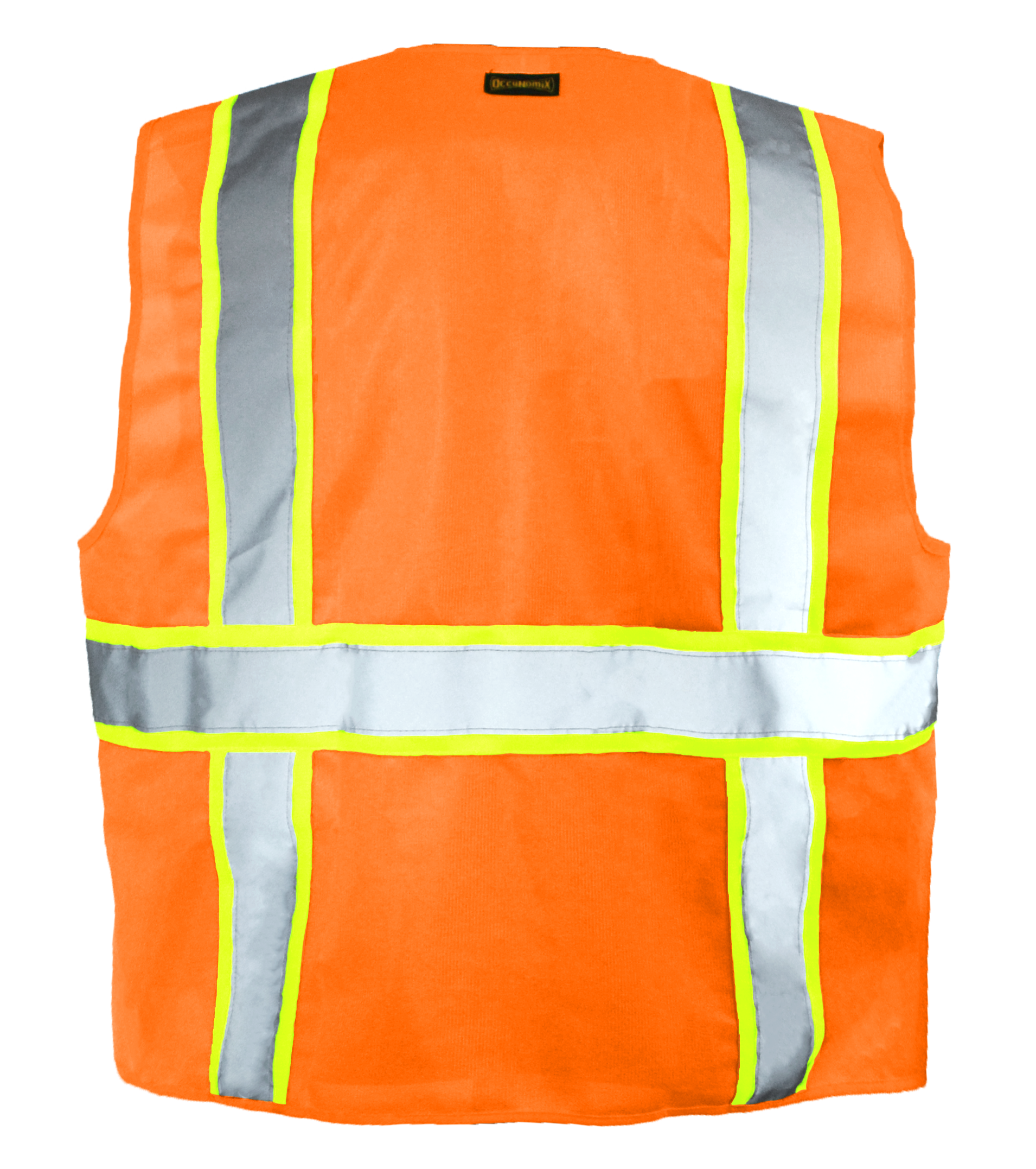 Picture of Occunomix LUX-ATRANS SOLID TWO-TONE SURVEYOR VEST w/ZIPPER