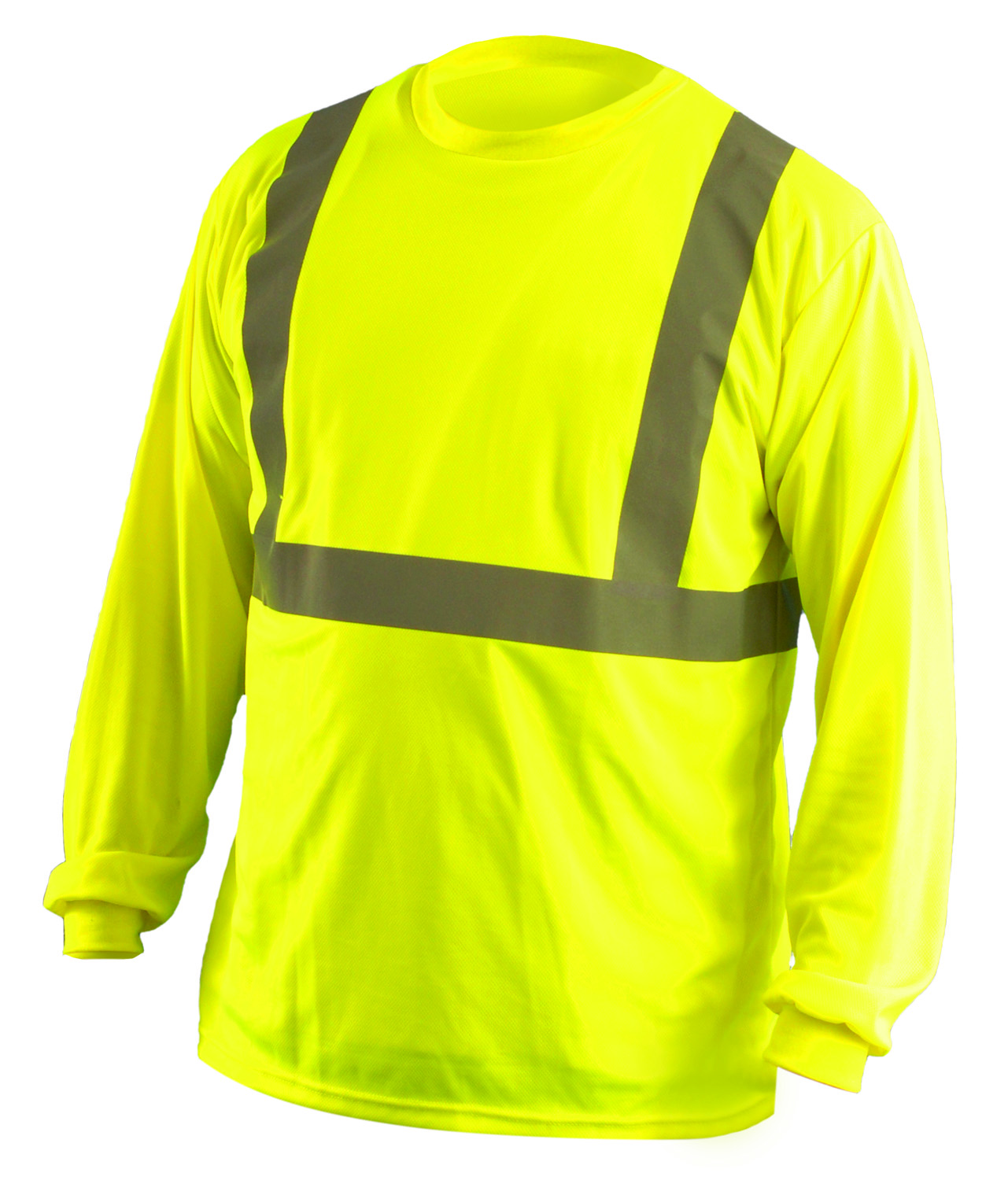 Picture of Occunomix LUX-LSET2B LONG SLEEVE WICKING BIRDSEYE T-SHIRT