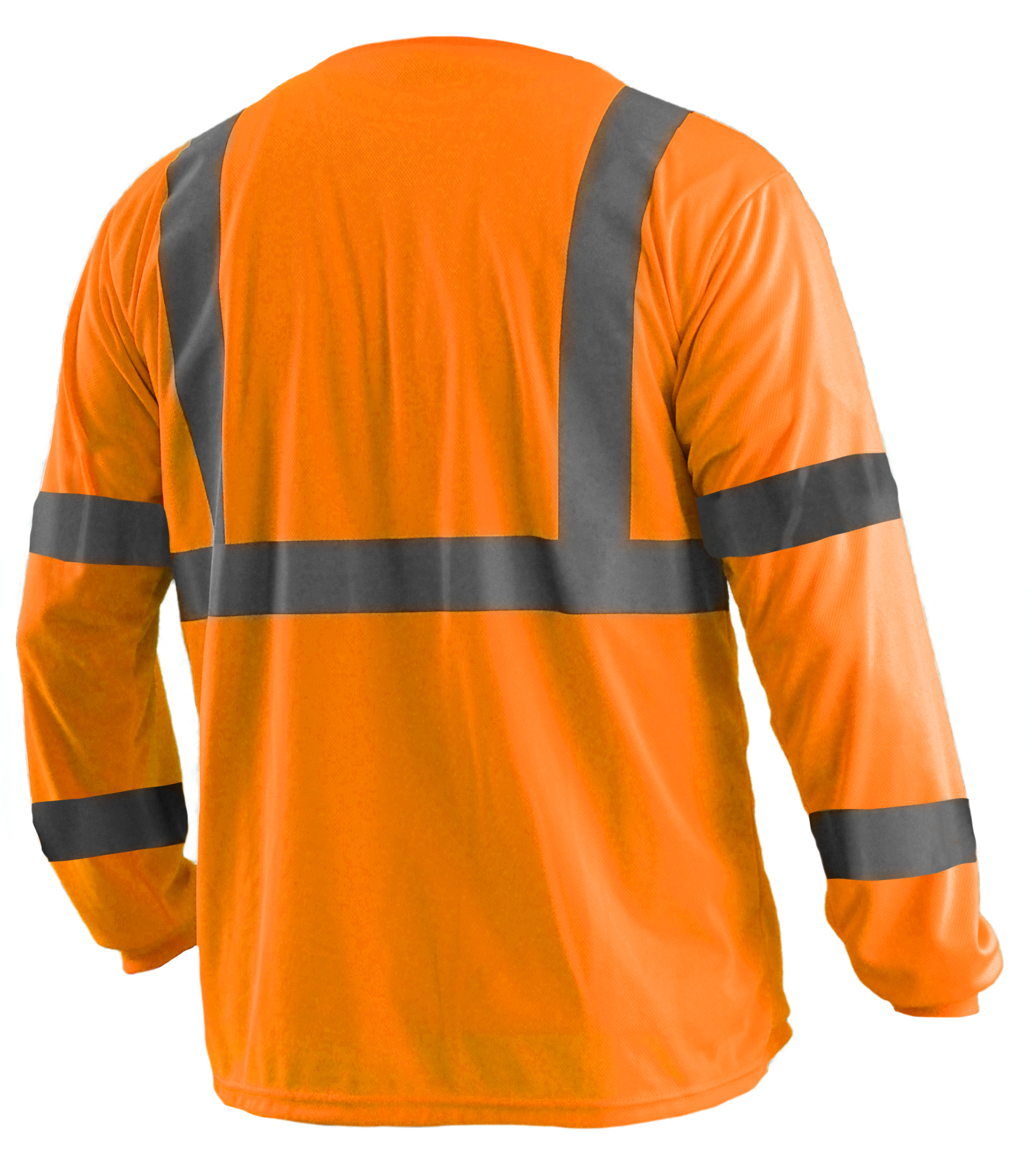 Picture of Occunomix LUX-LSETP3B LONG SLEEVE WICKING BIRDSEYE T-SHIRT w/POCKET