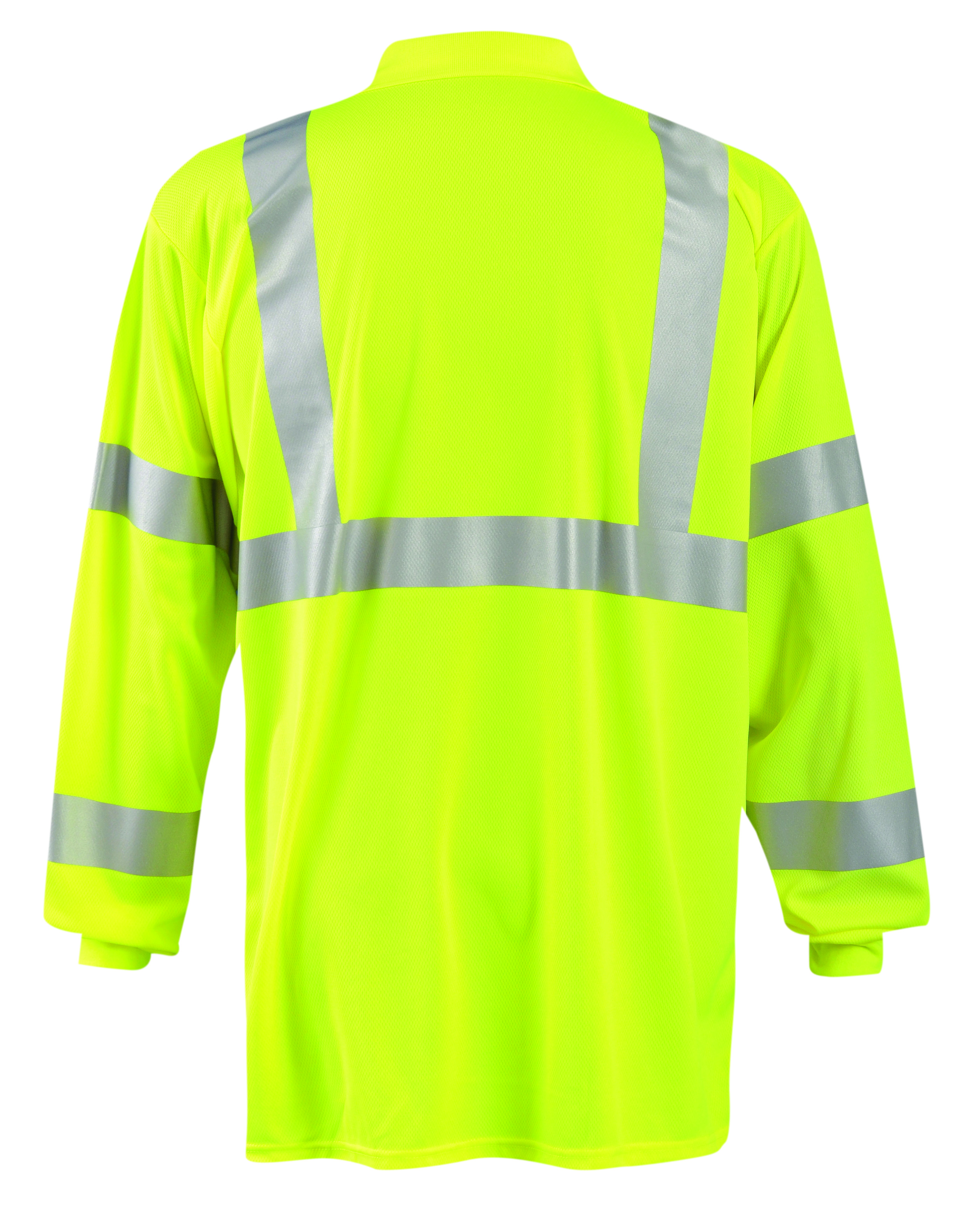 Picture of Occunomix LUX-LSPP3B LONG SLEEVE WICKING BIRDSEYE POLO SHIRT w/POCKET