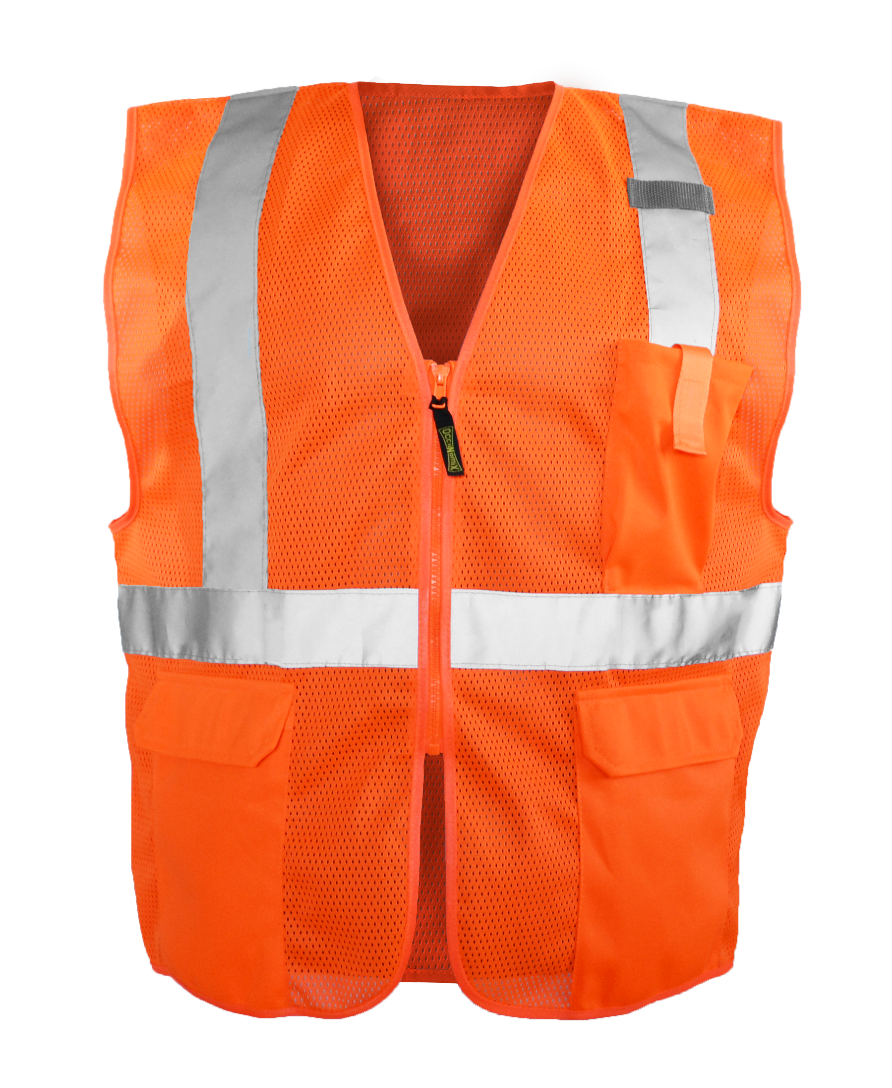 Picture of Occunomix LUX-SSGZC MESH STANDARD VEST w/ZIPPER
