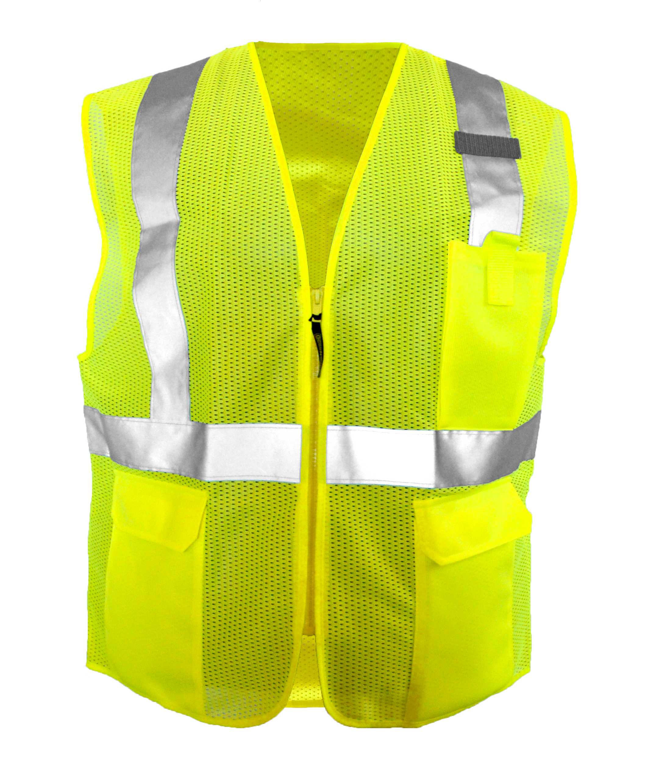 Picture of Occunomix LUX-SSGZC MESH STANDARD VEST w/ZIPPER