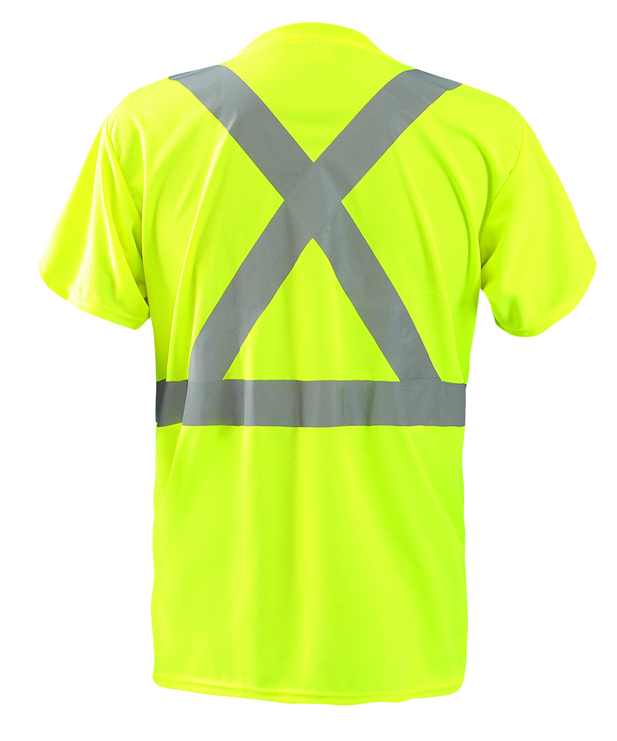 Picture of Occunomix LUX-SSTP2BX SHORT SLEEVE WICKING BIRDSEYE X-BACK T-SHIRT w/POCKET