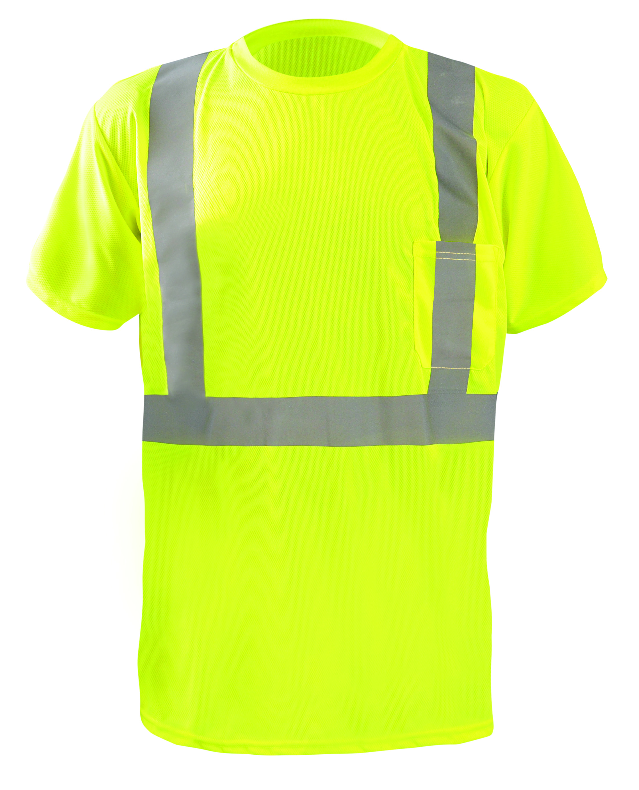 Picture of Occunomix LUX-SSTP2BX SHORT SLEEVE WICKING BIRDSEYE X-BACK T-SHIRT w/POCKET