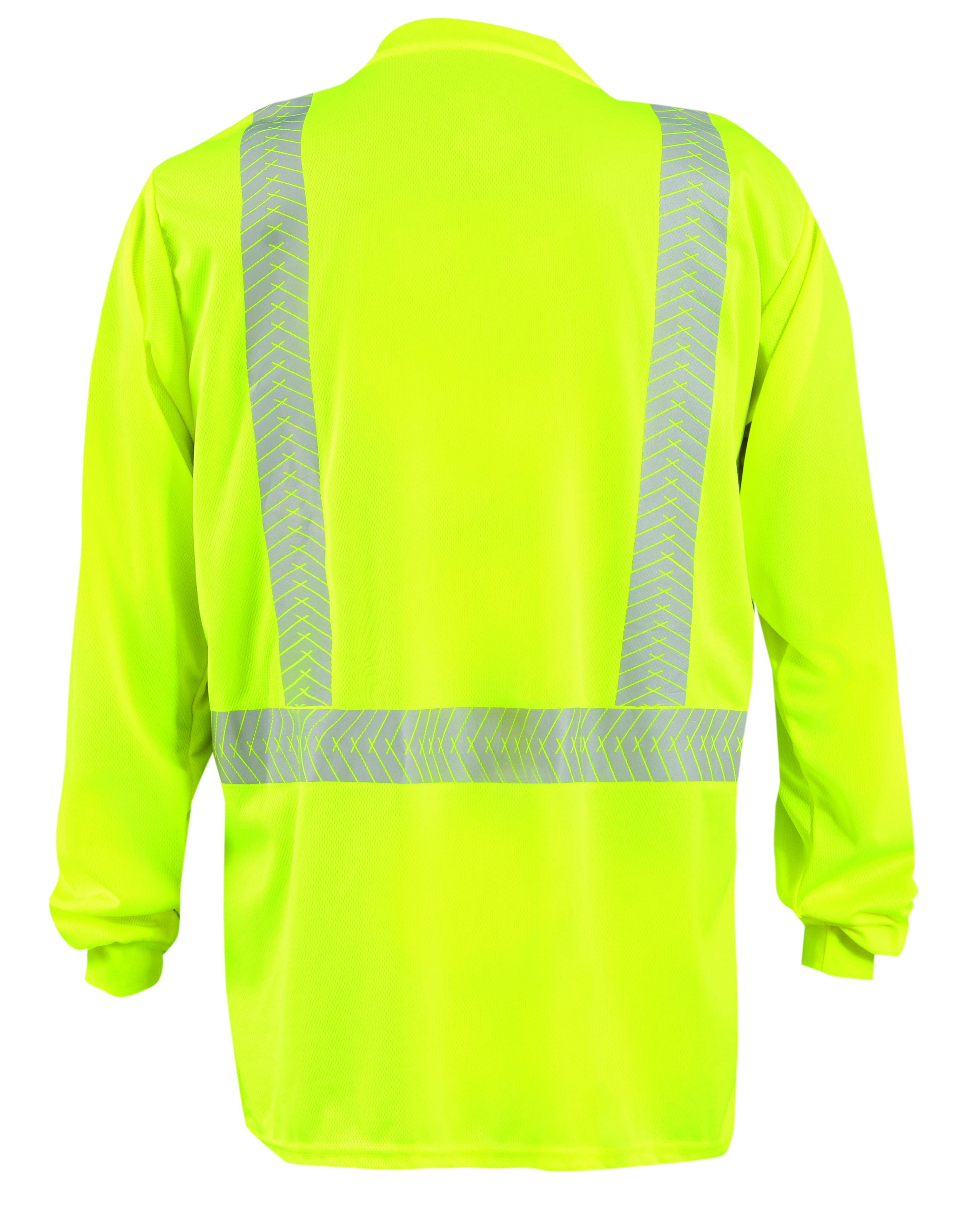 Picture of Occunomix LUX-TLSP2B LONG SLEEVE OCX PATENTED SEGMENTED TAPE T-SHIRT W/POCKET