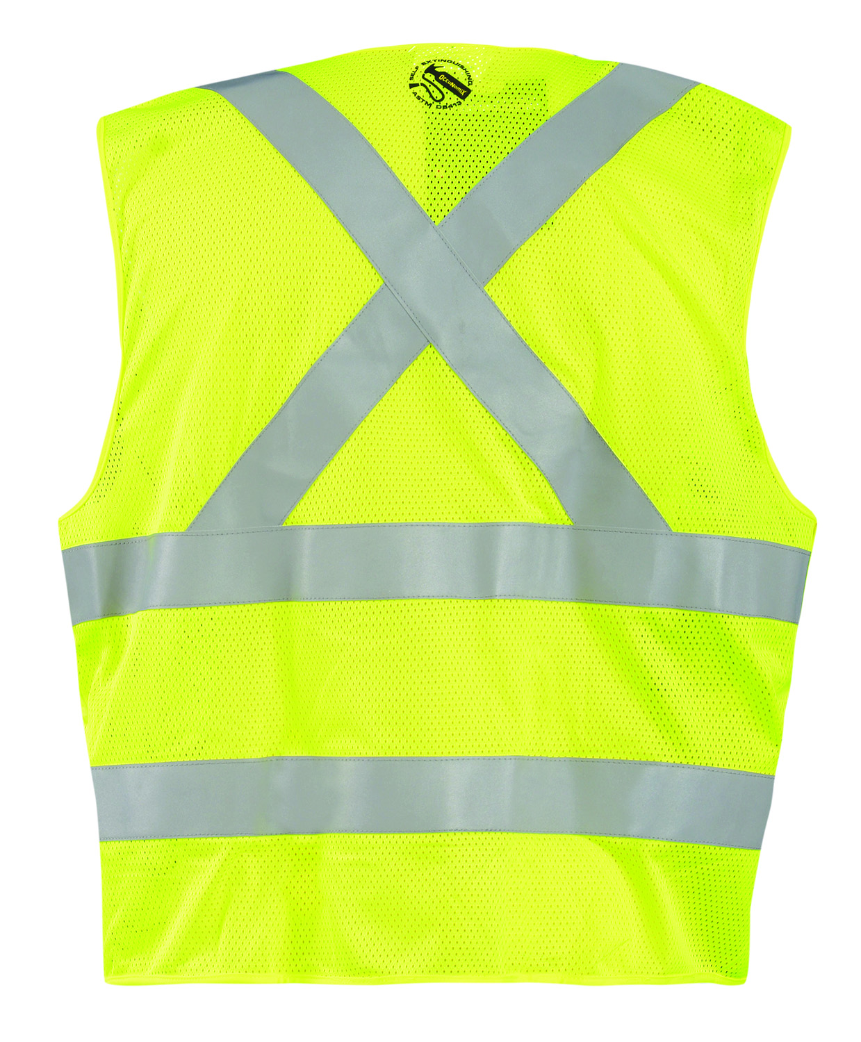 Picture of Occunomix TSE-IMBZX MESH SELF-EXTINGUISHING X-BACK BREAKAWAY VEST w/QUICK RELEASE ZIPPER