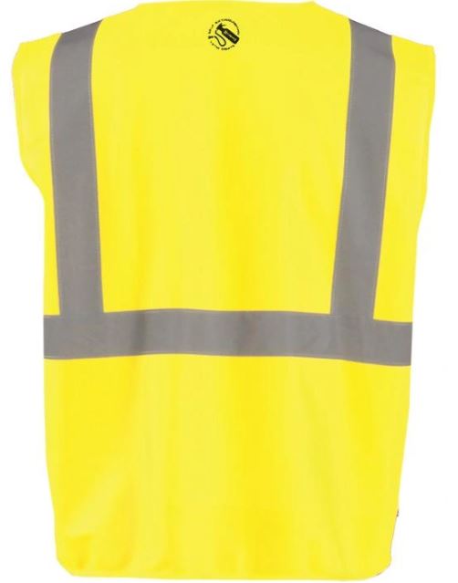 Picture of Occunomix TSE-ISZ SOLID SELF-EXTINGUISHING VEST w/QUICK RELEASE ZIPPER