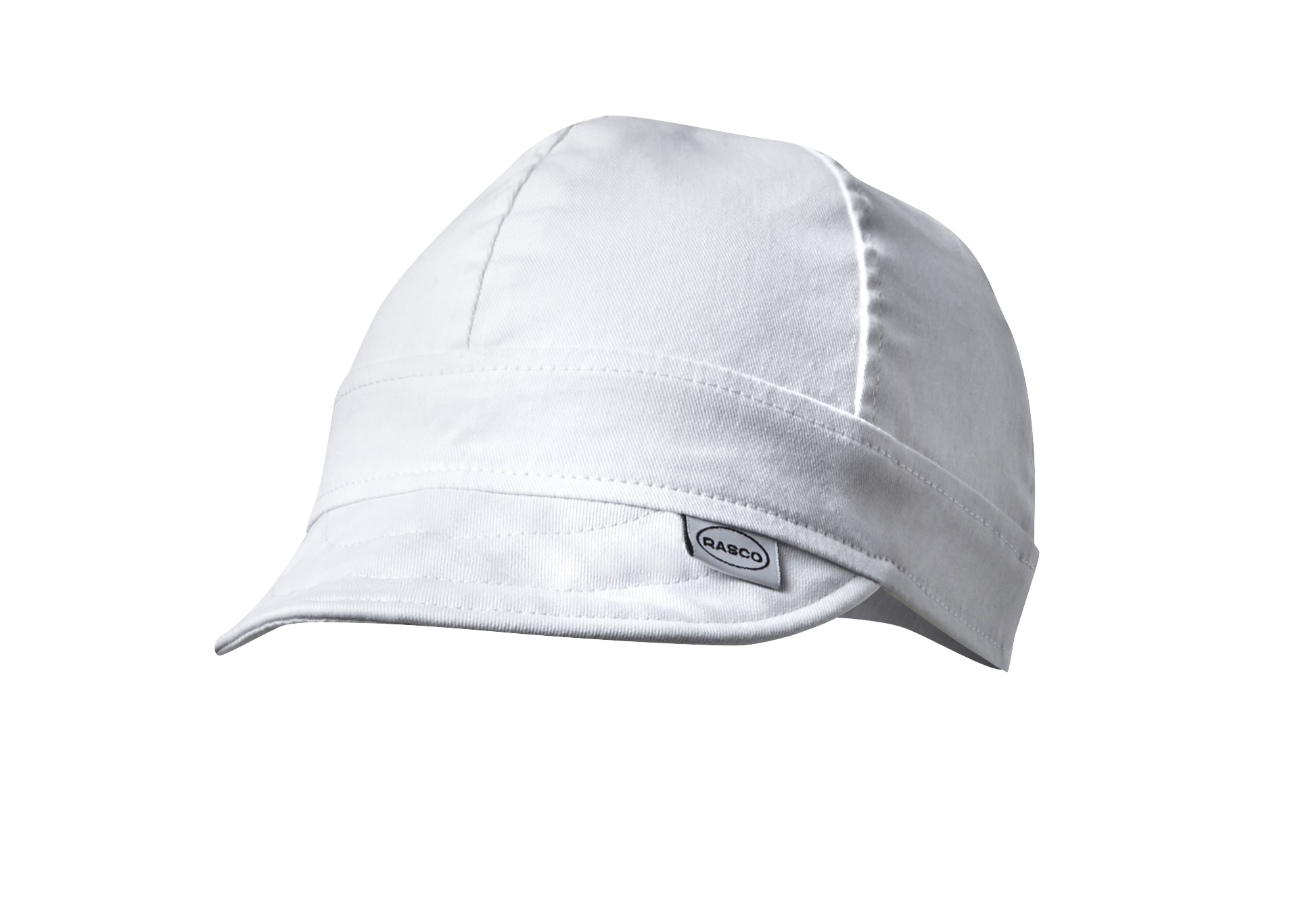 BOCOMAL Welding Cap - Flame Resistant 10oz Cotton Canvas, 6-Panel Design, Black, Size 7 1/2