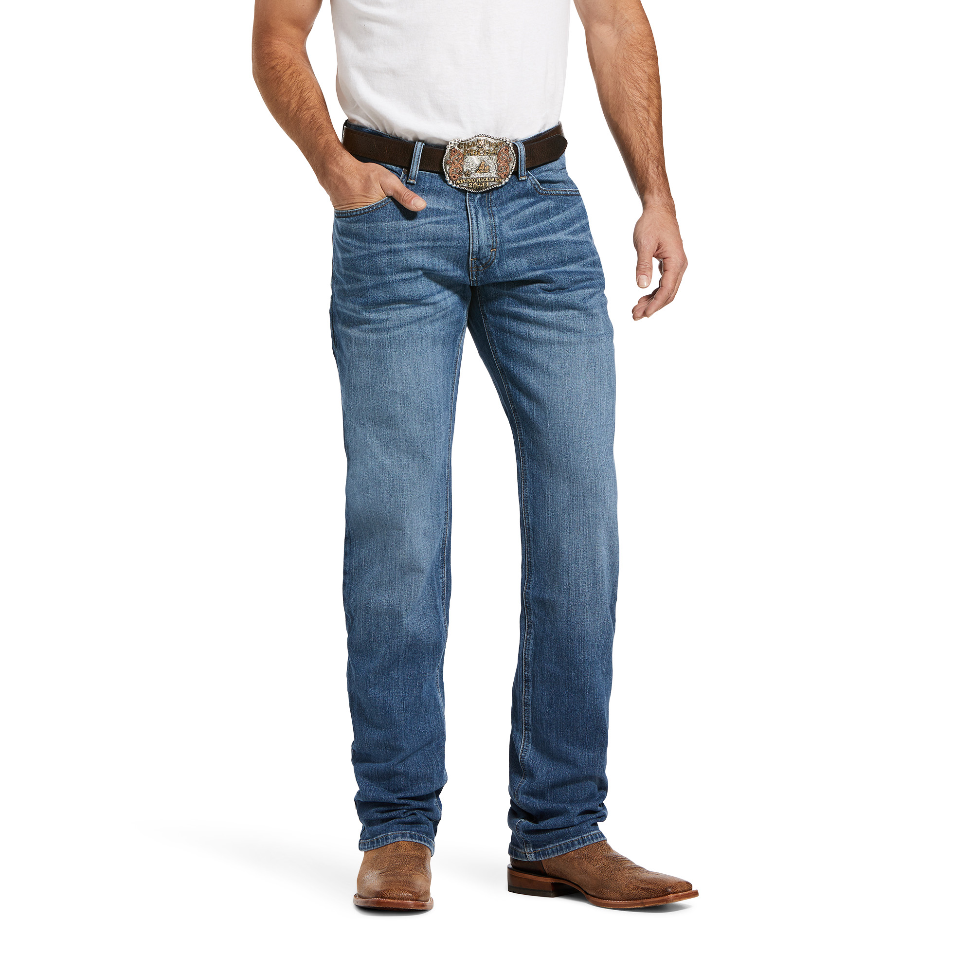 Picture of Ariat 10022783 M2 STR LEGACY BOOT JEAN BRANDON