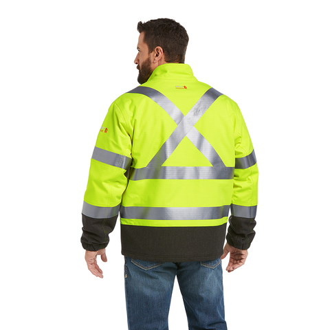Picture of Ariat 10024022 FR HI-VIS INS H2O JKT
