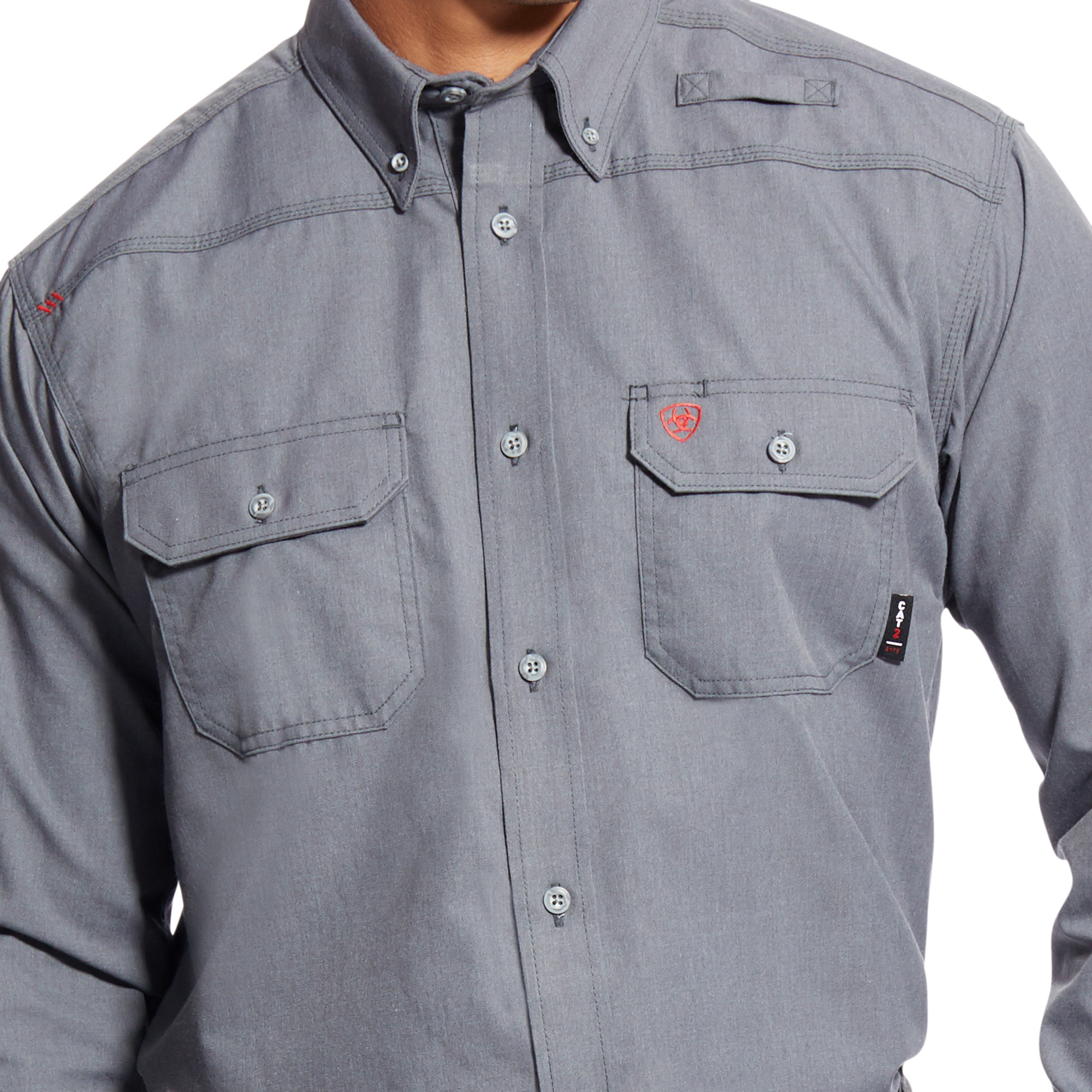 Picture of Ariat 10025429 FR FEATHERLIGHT LS WRK SHRT