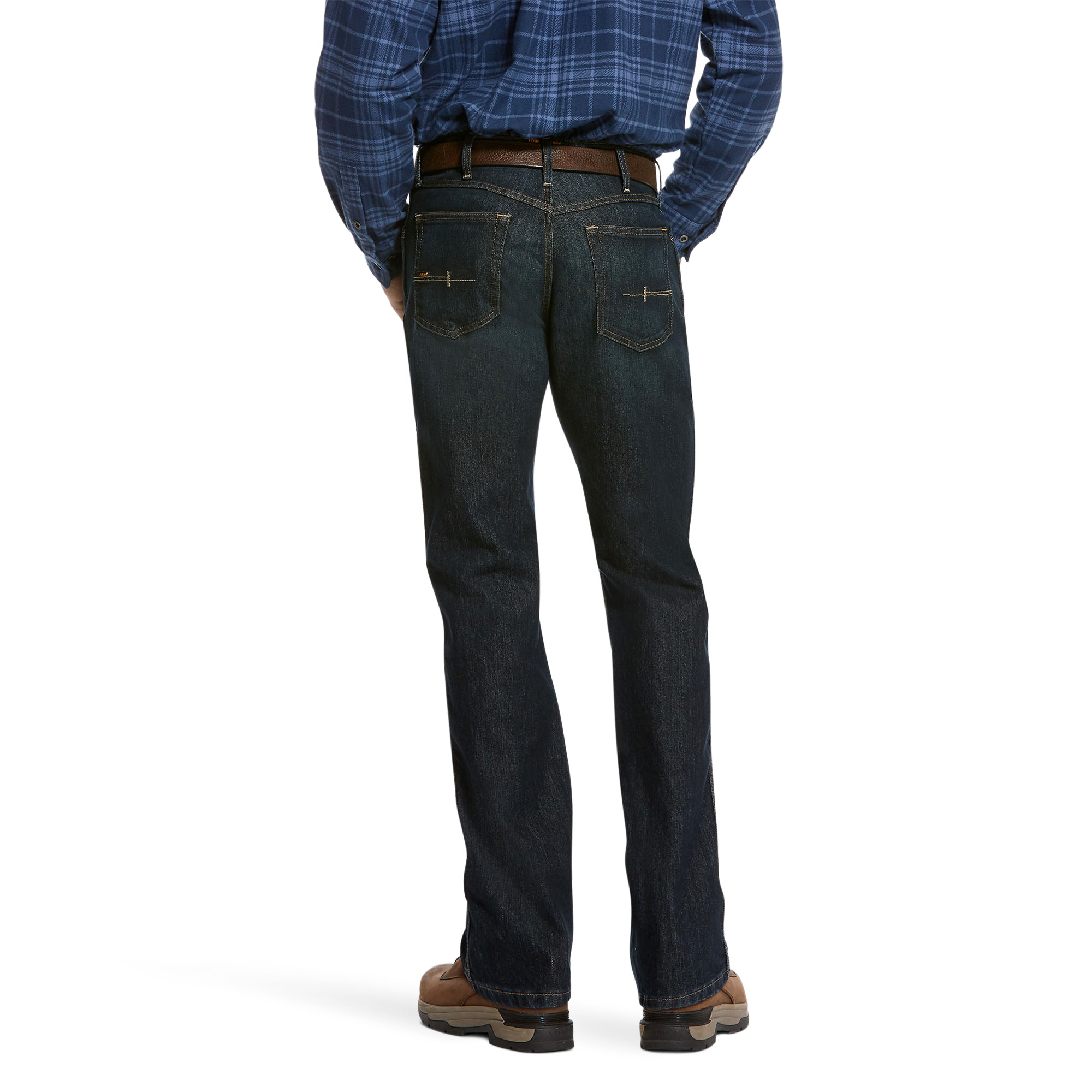 Picture of Ariat 10027734 REBAR M4 DURASTR BASIC STKBL STRAIGHT JEAN