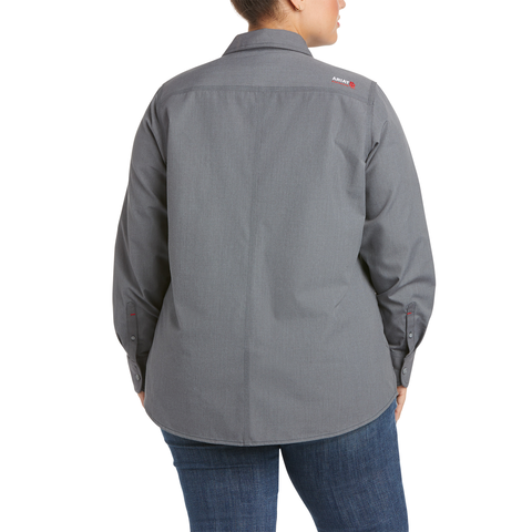 Picture of Ariat 10030335 FR FEATHERLIGHT LS WRK SHRT