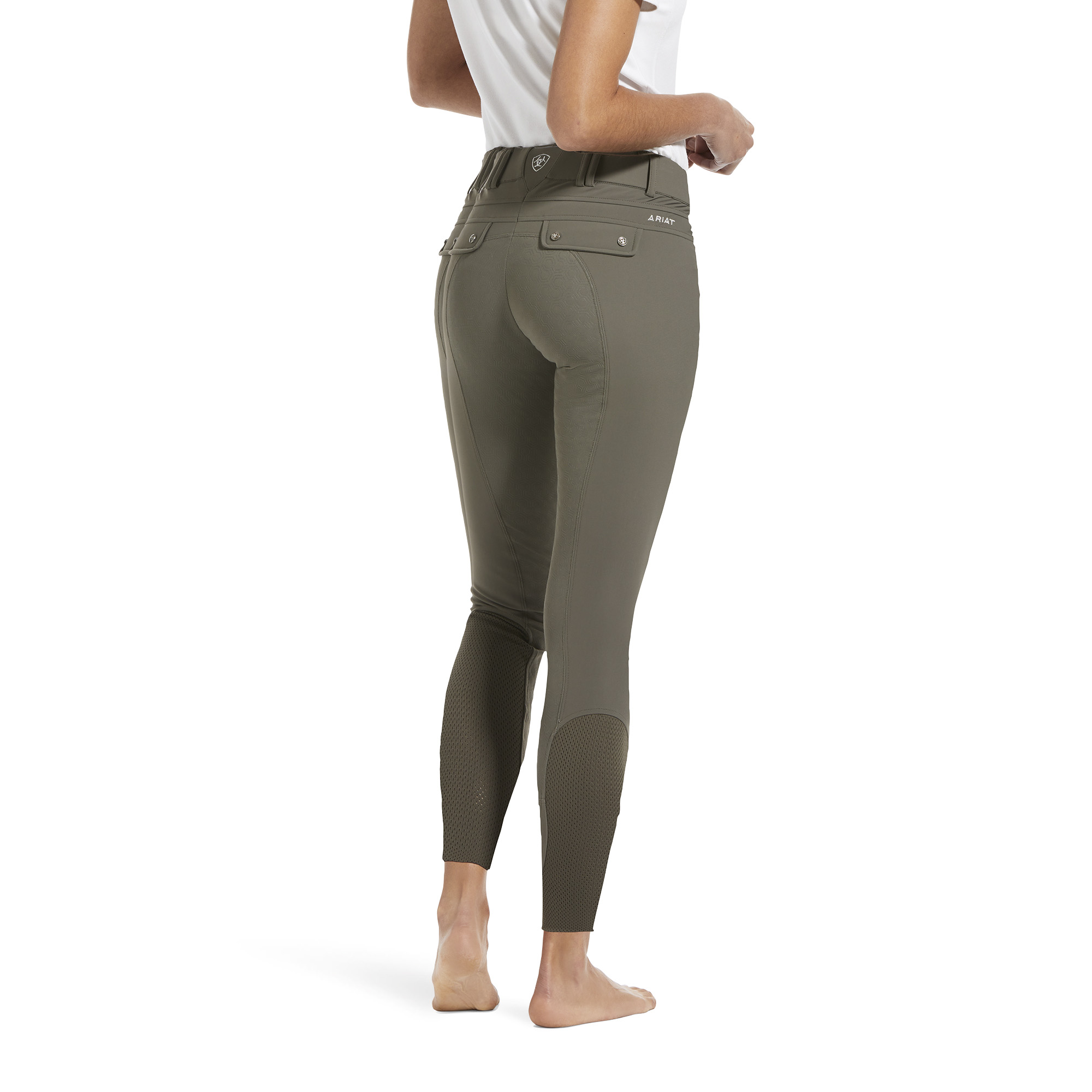 Picture of Ariat 10032727 Tri Factor Grip Full Seat Breech