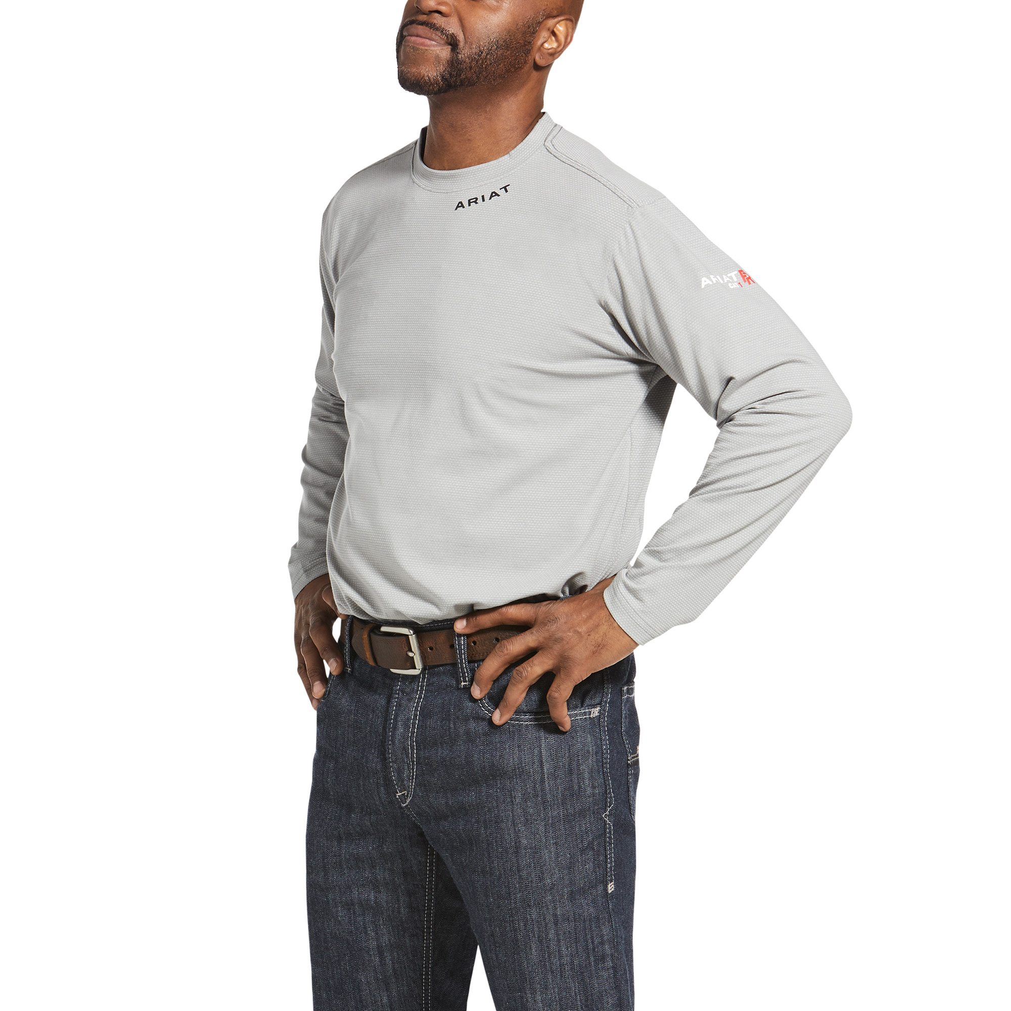 Picture of Ariat 10033209 FR BASELAYER LS T-SHRT