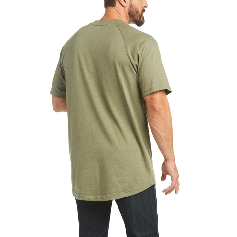 Picture of Ariat 10035009 REBAR COTTON STRONG SS T-SHRT