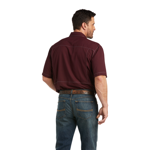 Picture of Ariat 10035390 VENTTEK OUTBOUND CLSSC SS SHRT