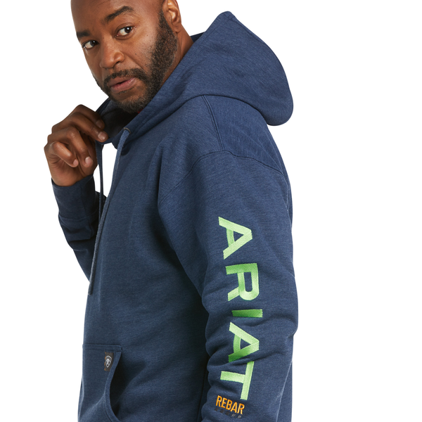 Picture of Ariat 10037645 REBAR GRAPHIC HOOD