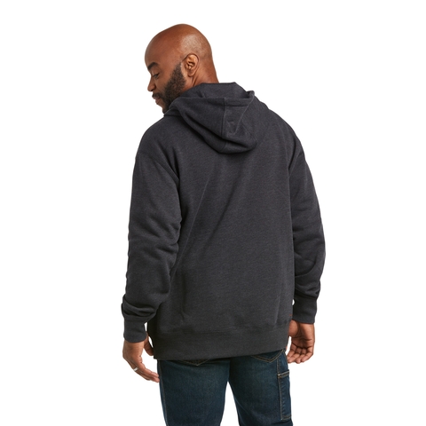 Picture of Ariat 10037726 REBAR WORKMAN 1/4 ZIP HOOD