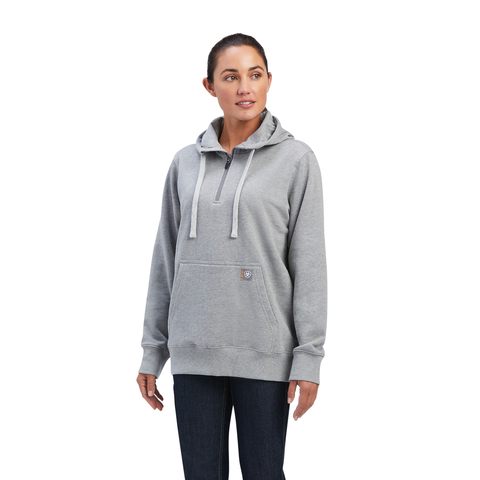 Picture of Ariat 10041598 REBAR SKILL SET 1/2 ZIP HOOD