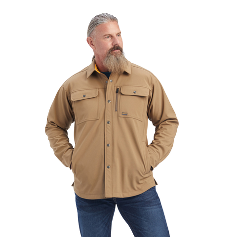 Picture of Ariat 10041695 REBAR DURASTRETCH UTILITY SOFTSHELL SHRT JKT