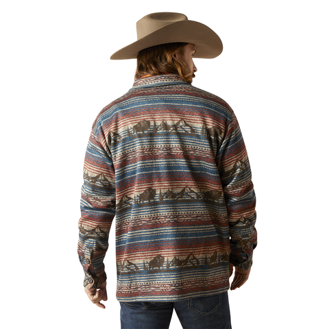 Picture of Ariat 10046052 CALDWELL PRINTED SHIRT JACKET SHRT JKT