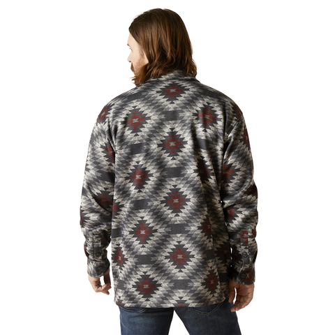 Picture of Ariat 10046053 CALDWELL PRINTED SHIRT JACKET SHRT JKT