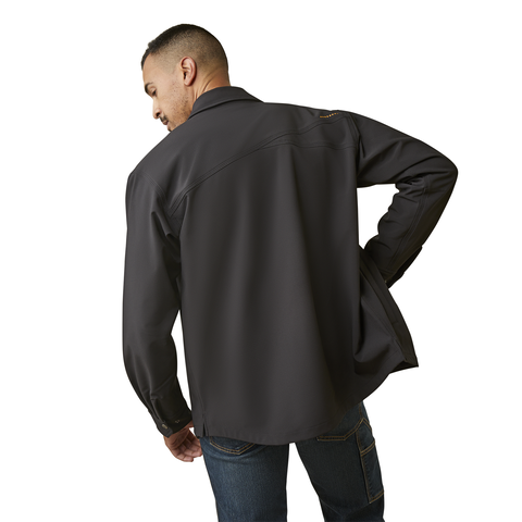 Picture of Ariat 10046058 REBAR DURASTRETCH UTILITY SOFTSHELL SHRT JKT