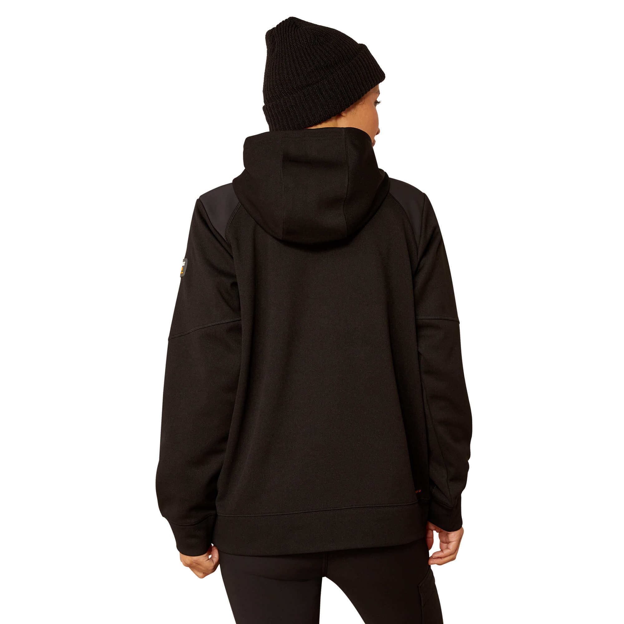 Picture of Ariat 10046378 REBAR WORKTEK REINFORCED 1/2 ZIP HOOD