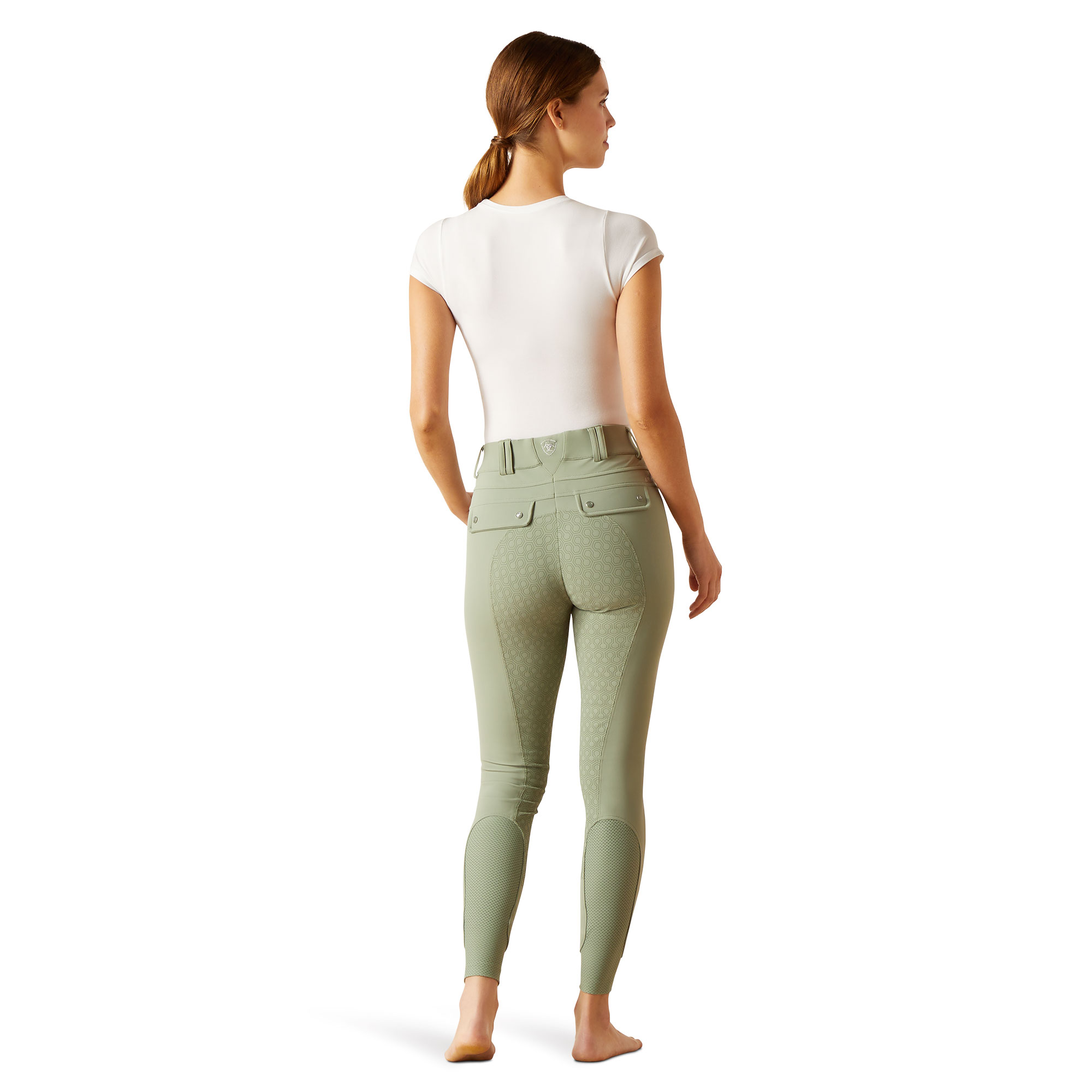 Picture of Ariat 10048879 Tri Factor Grip Full Seat Breech