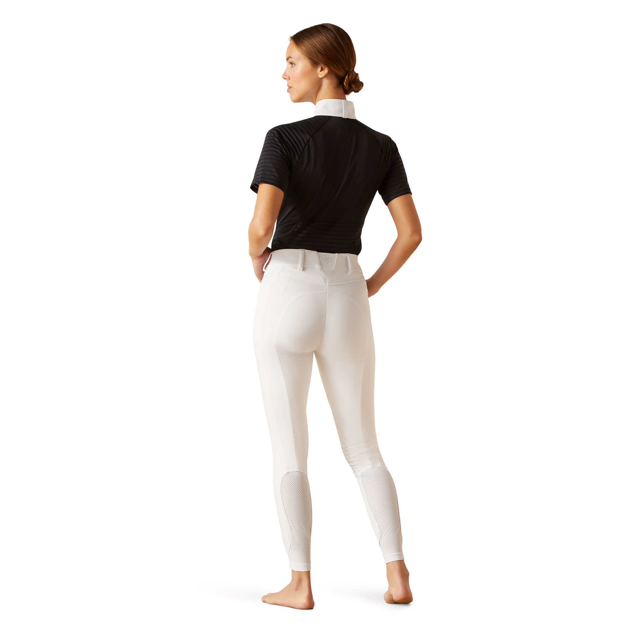 Picture of Ariat 10049076 Tri Factor Grace Knee Patch Breech