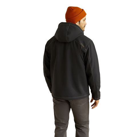 Picture of Ariat 10052112 REBAR SHERPA STRETCH CANVAS SOFTSHELL JKT