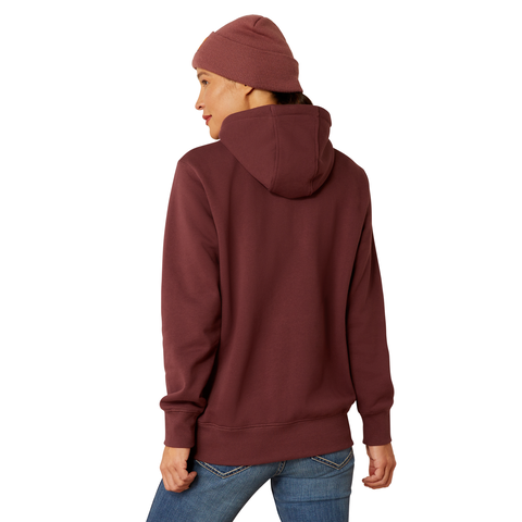 Picture of Ariat 10052845 REBAR SKILL SET 1/2 ZIP HOOD