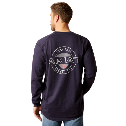 Picture of Ariat 10052997 FR AIR TRUE GRIT LS TSHRT