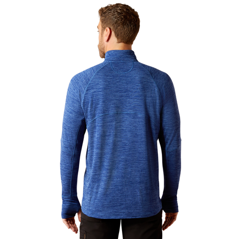 Picture of Ariat 10052999 REBAR GRIDWORK BASELAYER 1/4 ZIP LS T-SHRT