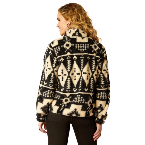Picture of Ariat 10053010 BERBER SNAP FRONT SWTSHRT