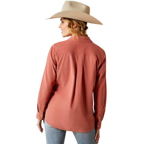 Picture of Ariat 10053971 BILLIE JEAN CORDED LS SHRT