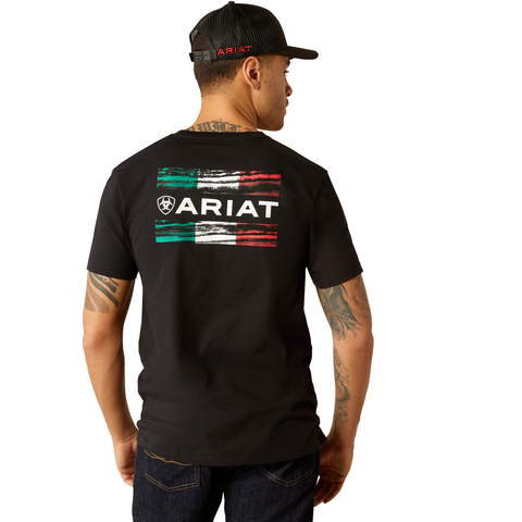 Picture of Ariat 10053997 ARIAT VIVA MEXICO WOOD SS TSHRT