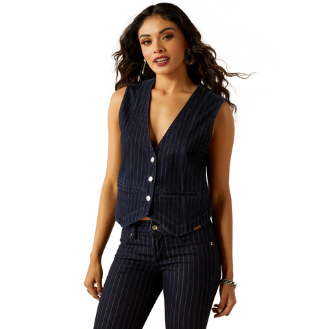 Picture of Ariat 10054235 TAILORED VST SILVER STRIPE RINSE
