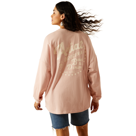 Picture of Ariat 10054491 Canvas Oversized T-Shirt