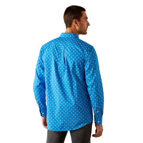 Picture of Ariat 10054720 Wrinkle Free Blaze Fitted Shirt