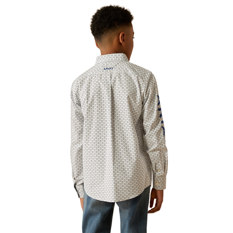 Picture of Ariat 10054796 Team Drew Classic Fit Shirt