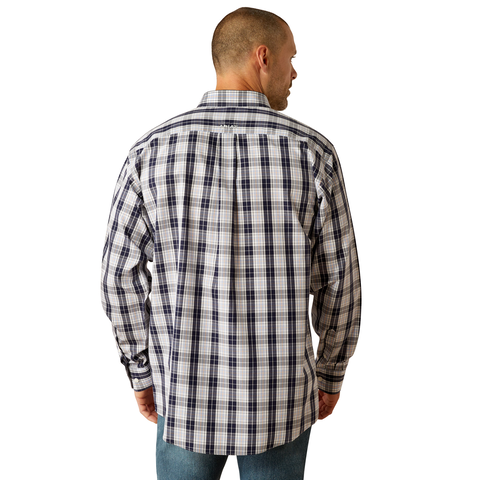 Picture of Ariat 10054827 Wrinkle Free Ocean  Classic Fit Shirt