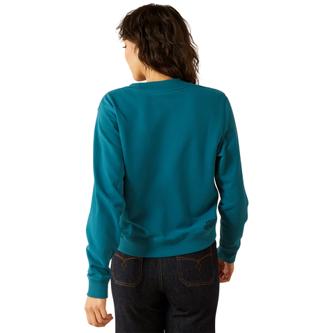 Picture of Ariat 10062830 Essential Sendero West is Best Sweatshirt