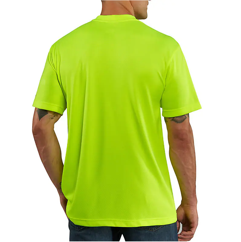 Picture of Carhartt 100493 Mens Force Relaxed Fit Lightweight Color Enhanced Short-Sleeve Pocket T-Shirt
