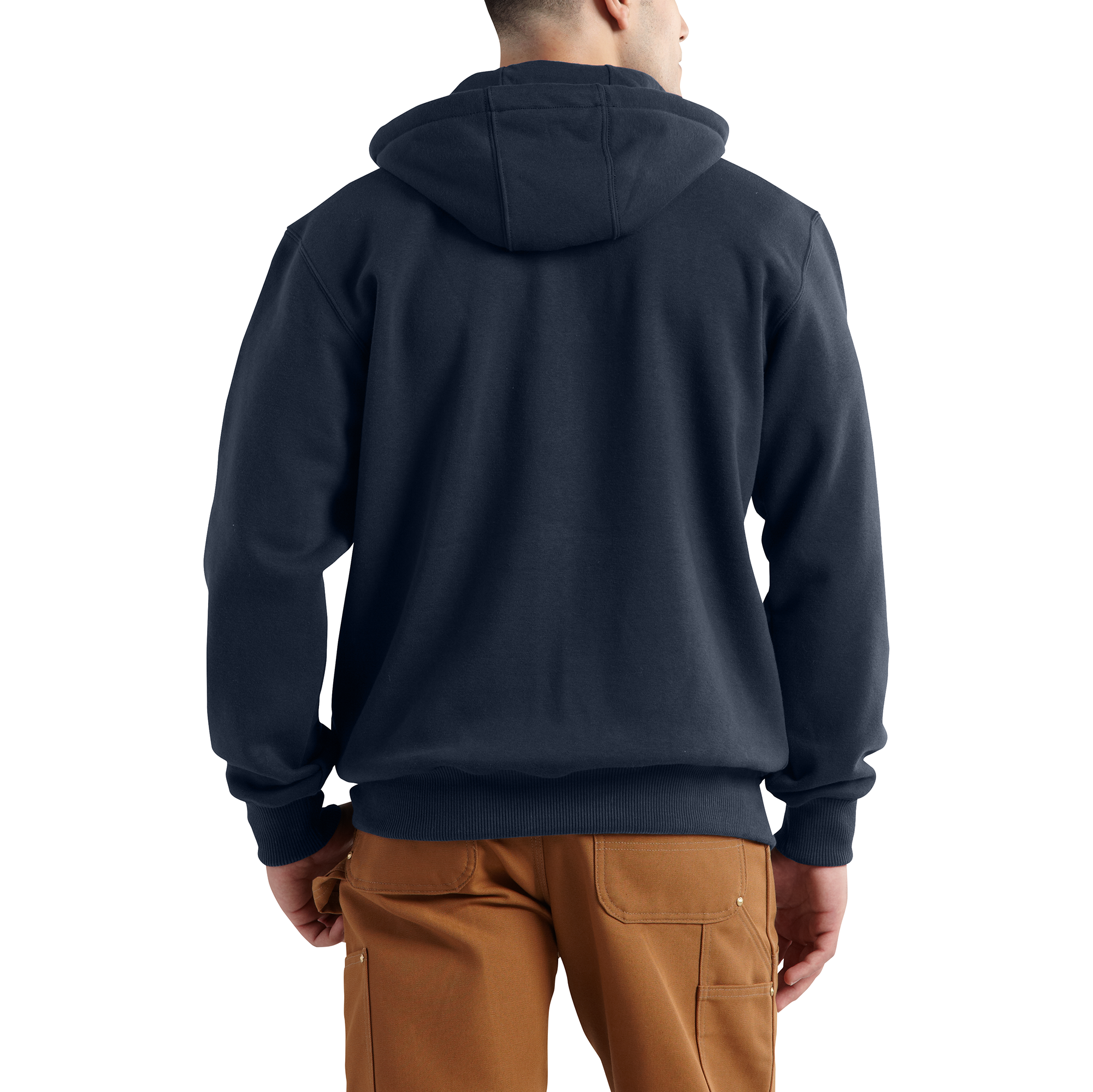 Picture of Carhartt 100614 Mens Rain Defender® Loose Fit Heavyweight Full-Zip Sweatshirt